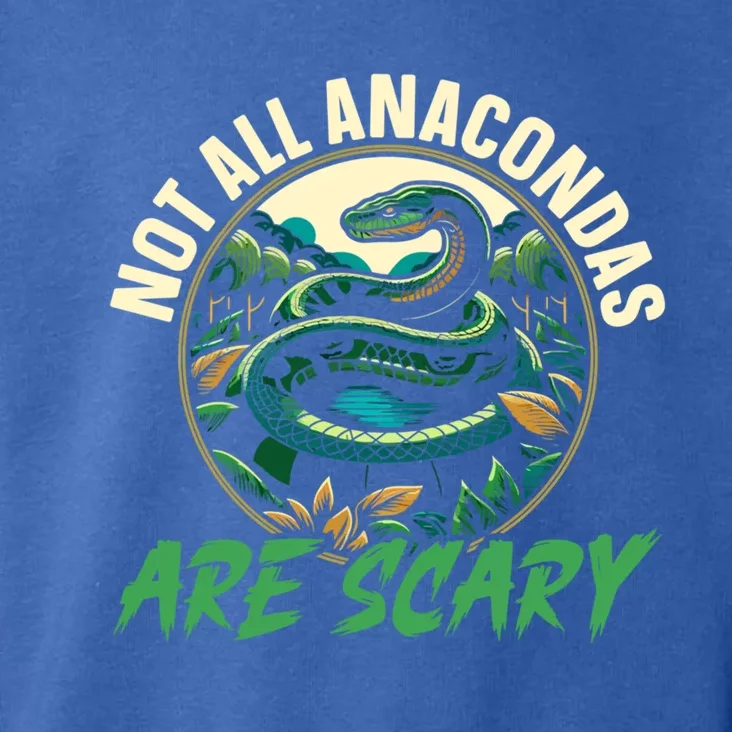 Anaconda Snake Lover Reptile Boa Serpent Snake Whisperer Gift Toddler Hoodie