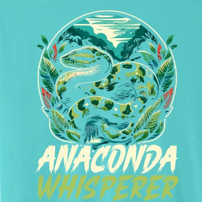 Anaconda Snake Lover Reptile Boa Serpent Snake Whisperer Gift ChromaSoft Performance T-Shirt