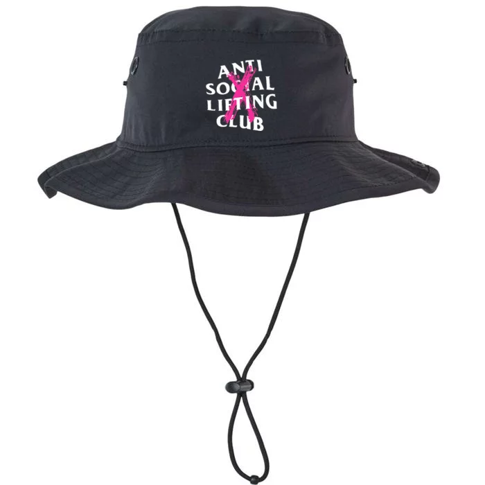 Anti Social Lifting Club Canceled Pink Legacy Cool Fit Booney Bucket Hat