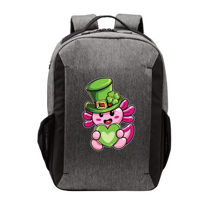 Axolotl Saint Leprechaun St Patrick Day Vector Backpack