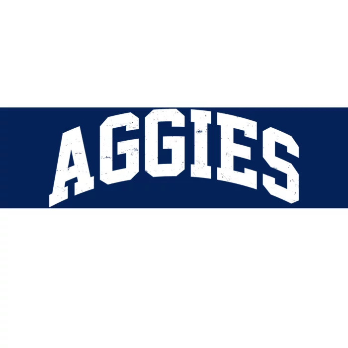 Aggies Sports Logo Bumper Sticker