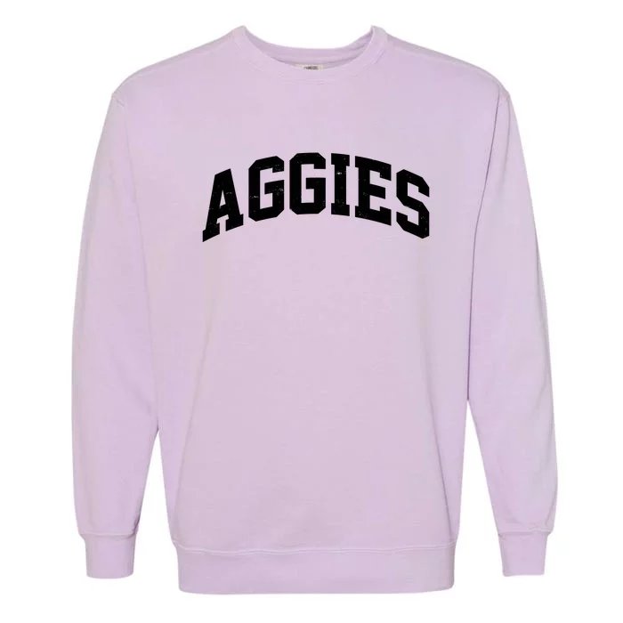 Aggies Sports Logo Garment-Dyed Sweatshirt