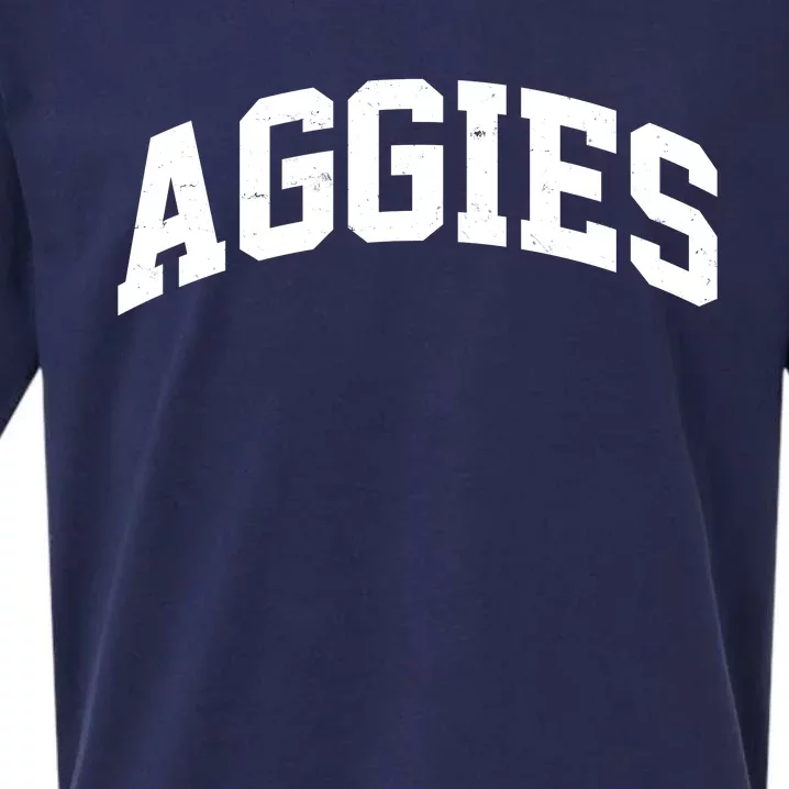 Aggies Sports Logo Sueded Cloud Jersey T-Shirt