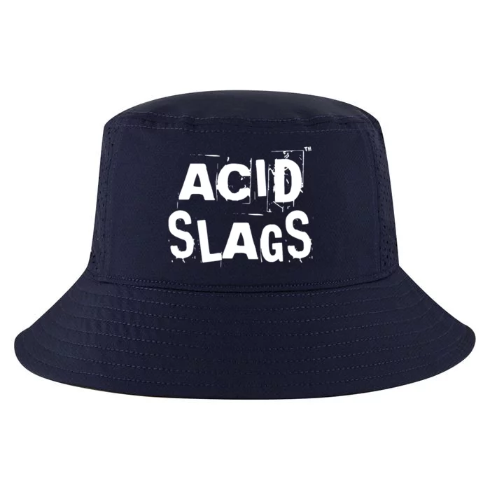 ACID SLAGS Logo Cool Comfort Performance Bucket Hat