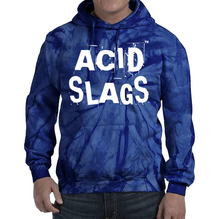 ACID SLAGS Logo Tie Dye Hoodie