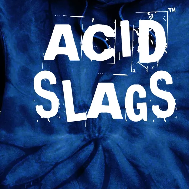 ACID SLAGS Logo Tie Dye Hoodie