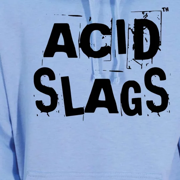 ACID SLAGS Logo Unisex Surf Hoodie