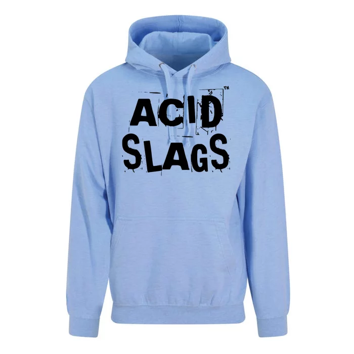 ACID SLAGS Logo Unisex Surf Hoodie