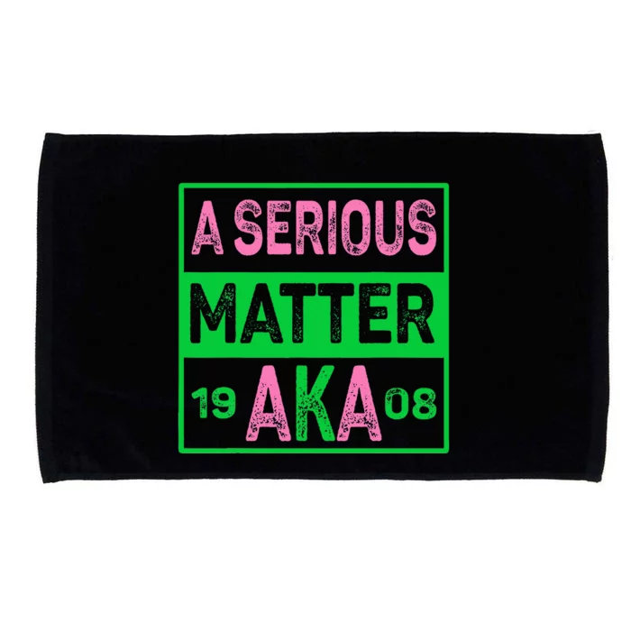 A Serious Matter J15 FounderS Day Pink And Green Aka Microfiber Hand Towel