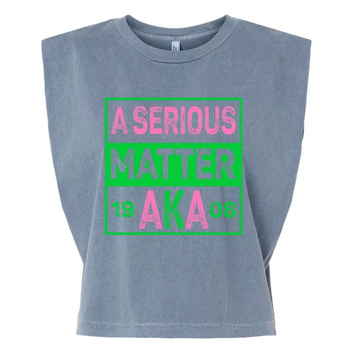 A Serious Matter J15 FounderS Day Pink And Green Aka Garment-Dyed Women's Muscle Tee