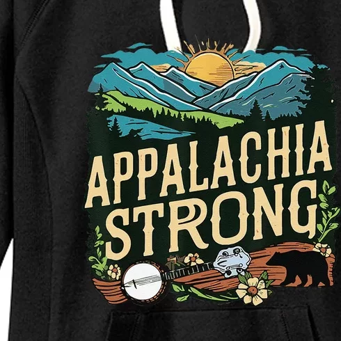 Appalachia Strong Merch And Gifts Women's Fleece Hoodie