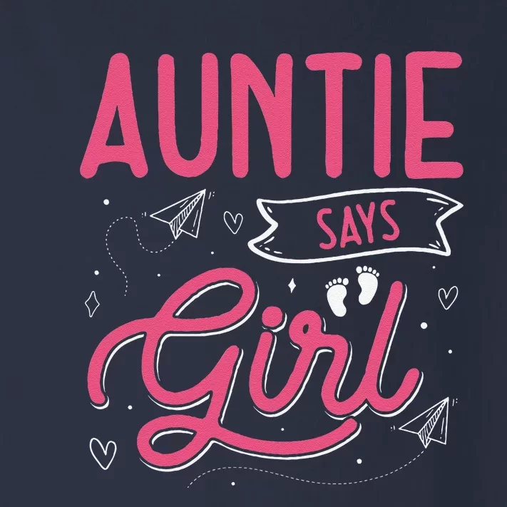 Auntie Says Matching Family Team Gender Reveal Toddler Long Sleeve Shirt