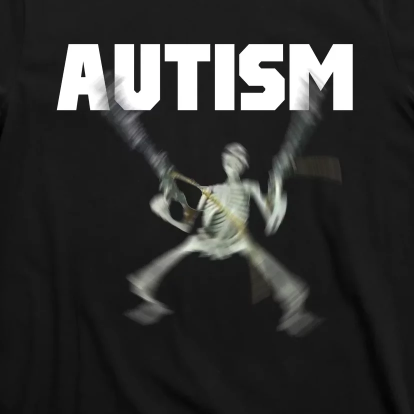 Autism Skeleton Meme T-Shirt