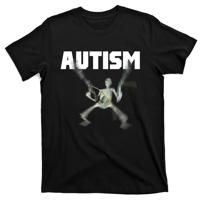 Autism Skeleton Meme T-Shirt