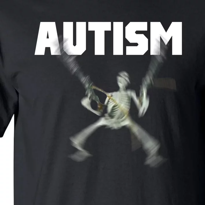 Autism Skeleton Meme Tall T-Shirt