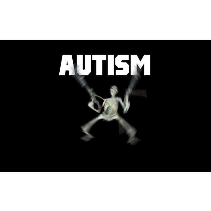 Autism Skeleton Meme Bumper Sticker