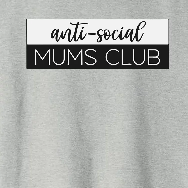 Anti Social Mums Club Women's Crop Top Tee