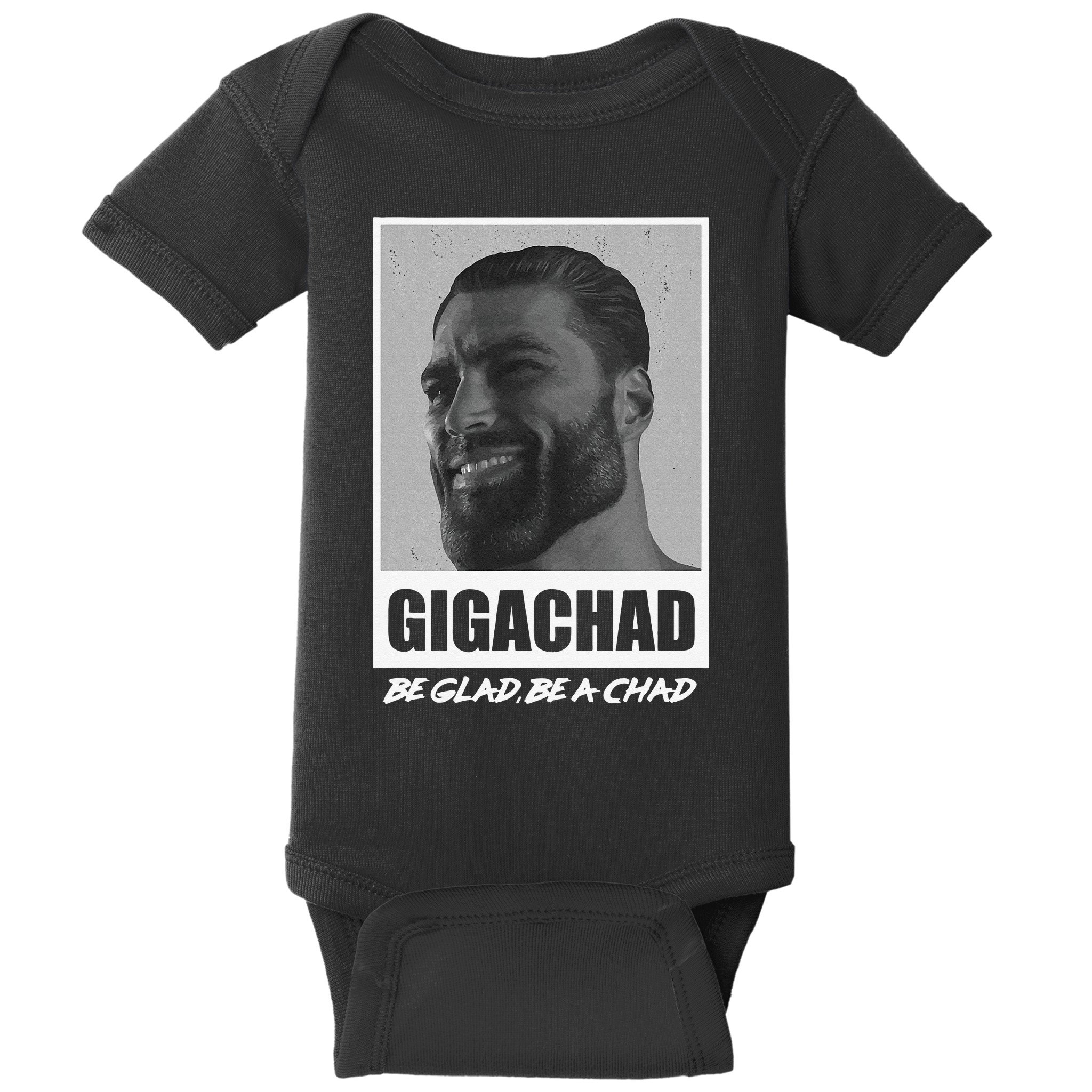 Gigachad Meme Photographic Print for Sale by garmy