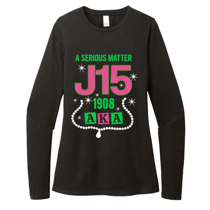 A Serious Matter J15 Founder's Day Pink And Green Aka Gift Womens CVC Long Sleeve Shirt