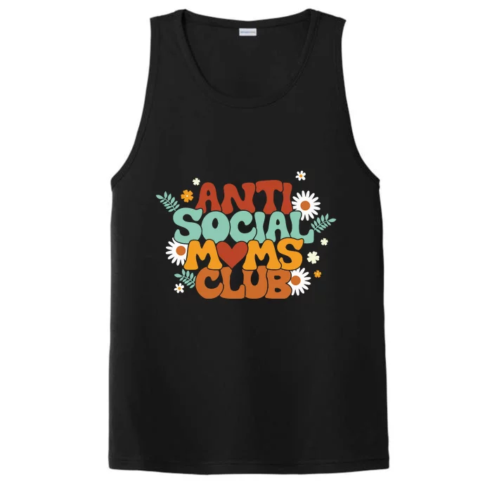 Anti Social Moms Club Performance Tank