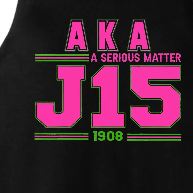 A Serious Matter J15 FounderS Day And Green Aka Ladies Tri-Blend Wicking Tank