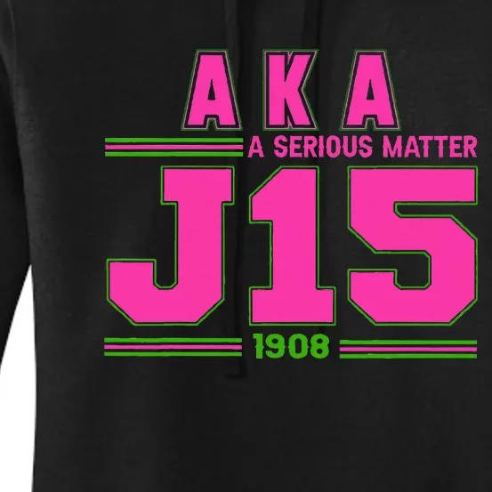 A Serious Matter J15 FounderS Day And Green Aka Women's Pullover Hoodie