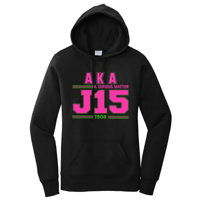 A Serious Matter J15 FounderS Day And Green Aka Women's Pullover Hoodie