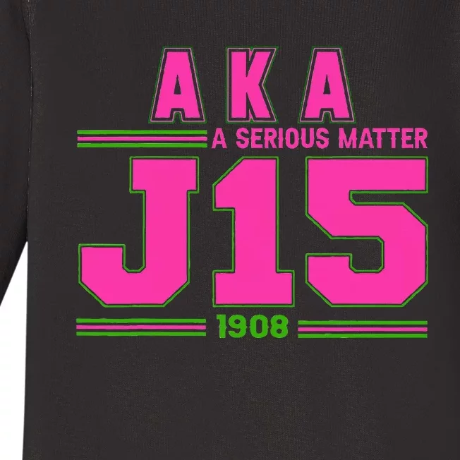 A Serious Matter J15 FounderS Day And Green Aka Baby Long Sleeve Bodysuit