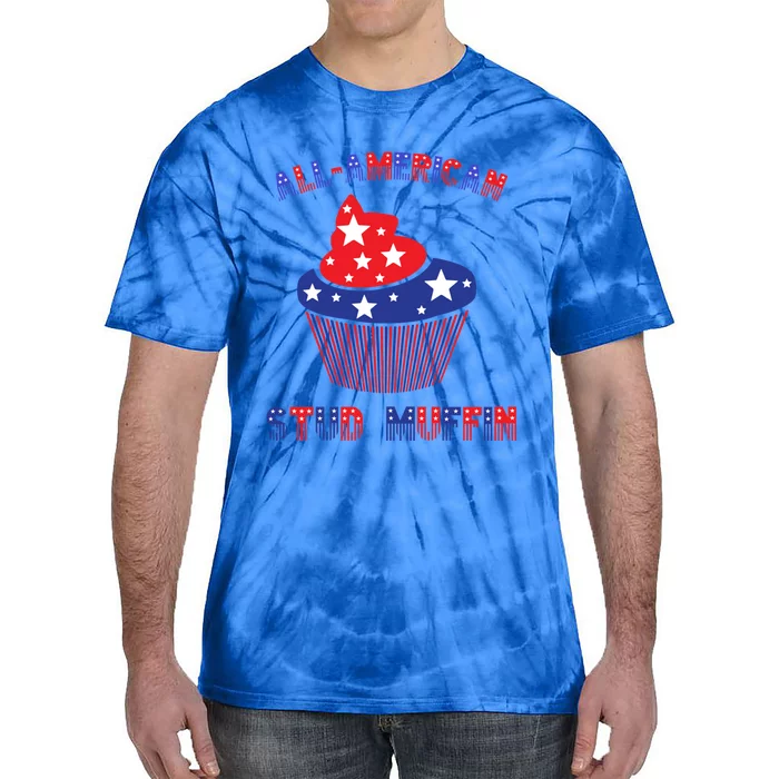 Allamerican Stud Muffin Cool Gift Cool Gift Tie-Dye T-Shirt