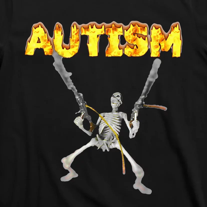 Autism Skeleton Meme T-Shirt