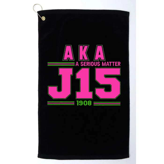 A Serious Matter J15 Founders Day And Green Aka Platinum Collection Golf Towel