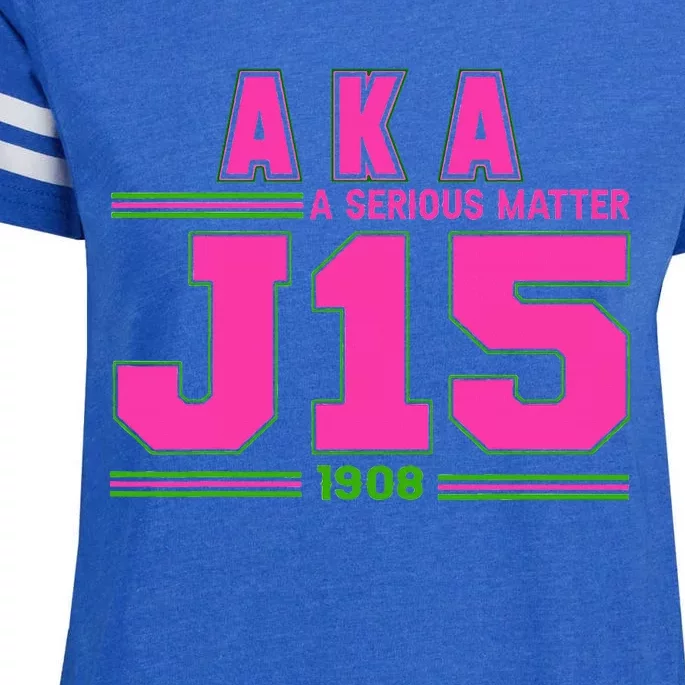 A Serious Matter J15 Founders Day And Green Aka Enza Ladies Jersey Football T-Shirt