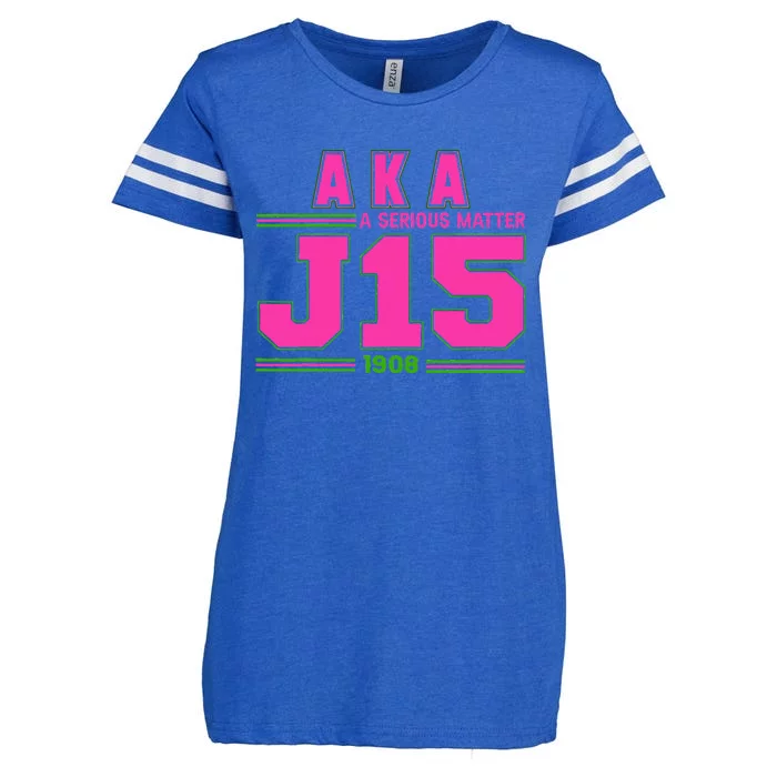 A Serious Matter J15 Founders Day And Green Aka Enza Ladies Jersey Football T-Shirt