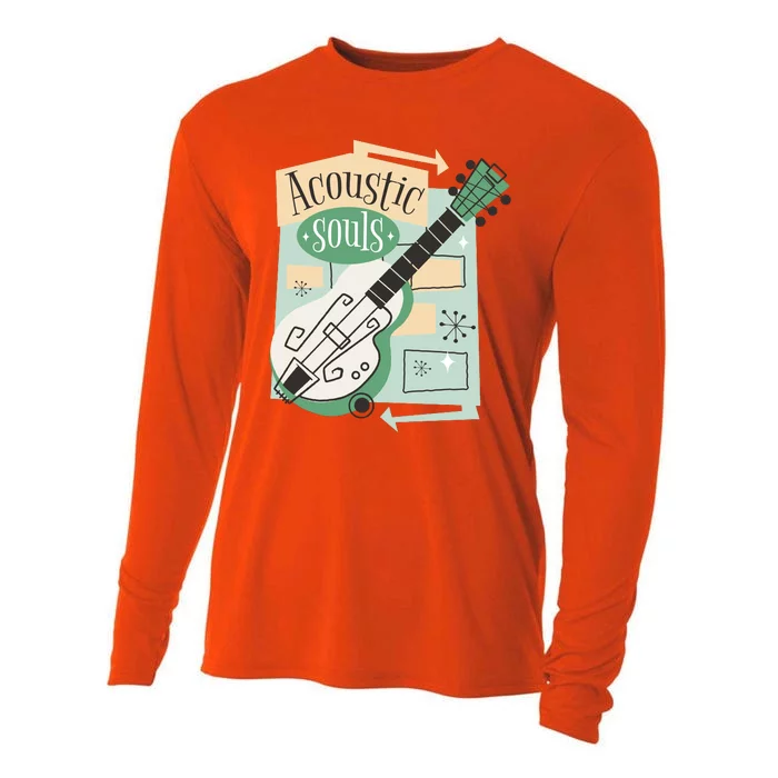 Acoustic Souls Musical Guitar Cooling Performance Long Sleeve Crew