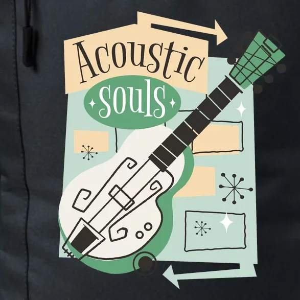 Acoustic Souls Musical Guitar Daily Commute Backpack