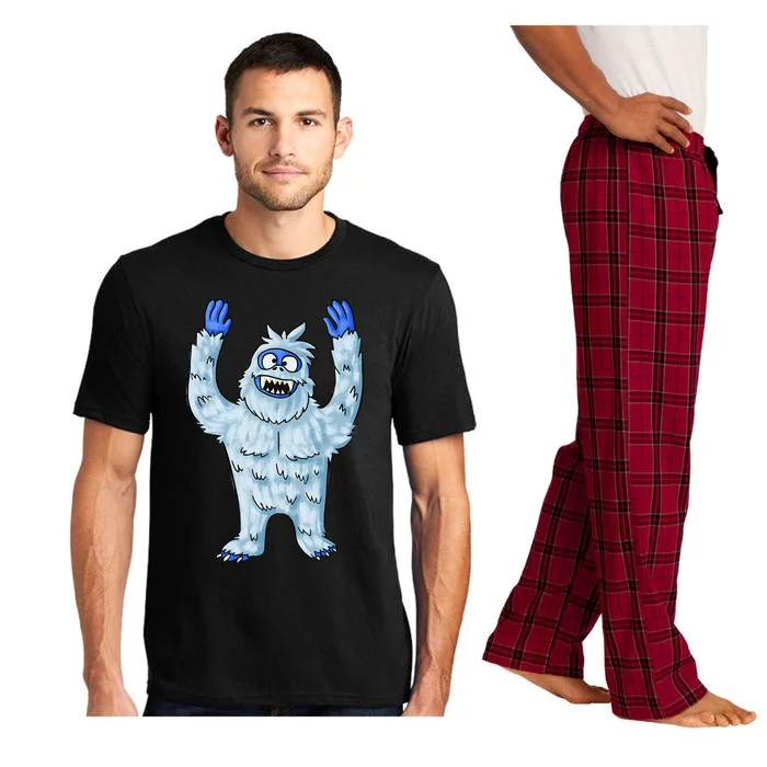 Abominable Snow Monster Christmas Abominable Snowman Pajama Set