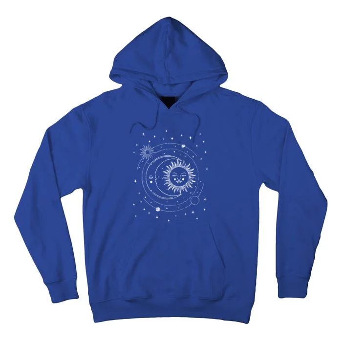 Alchemy Sun Moon Astrology Gift Tall Hoodie