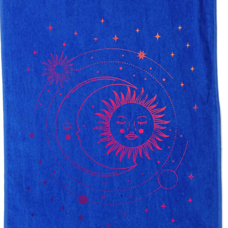 Alchemy Sun Moon Astrology Gift Platinum Collection Golf Towel