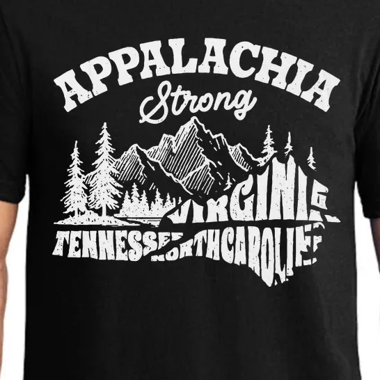 Appalachia Strong Mountain Outdoors Hiking Nc Pajama Set