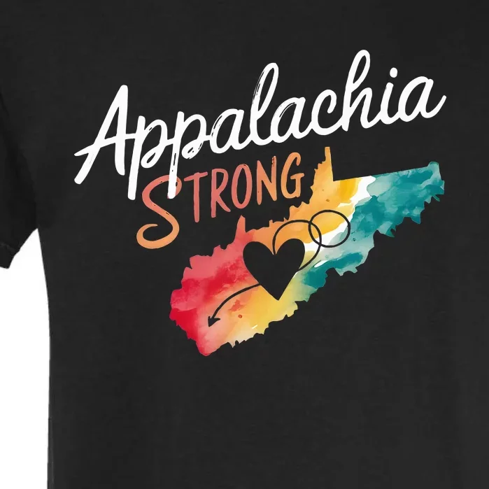 Appalachia Strong Nc Mountains Garment-Dyed Heavyweight T-Shirt