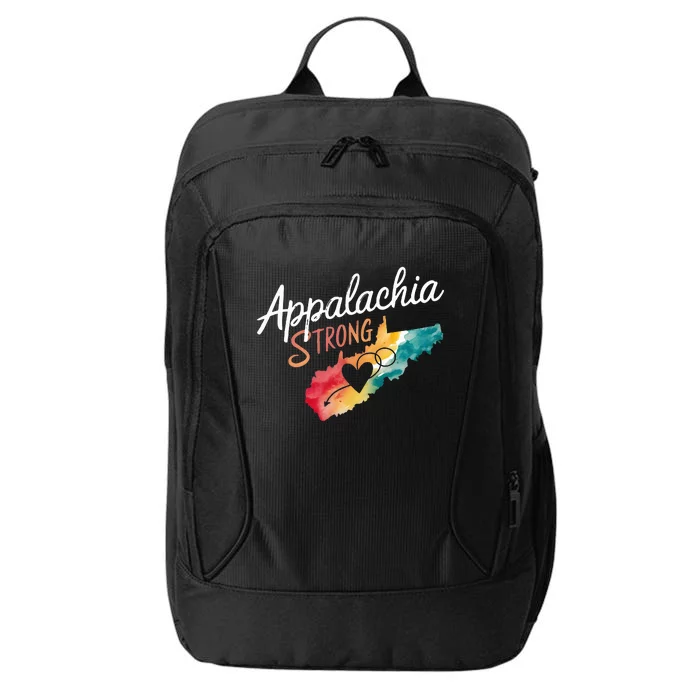 Appalachia Strong Nc Mountains City Backpack