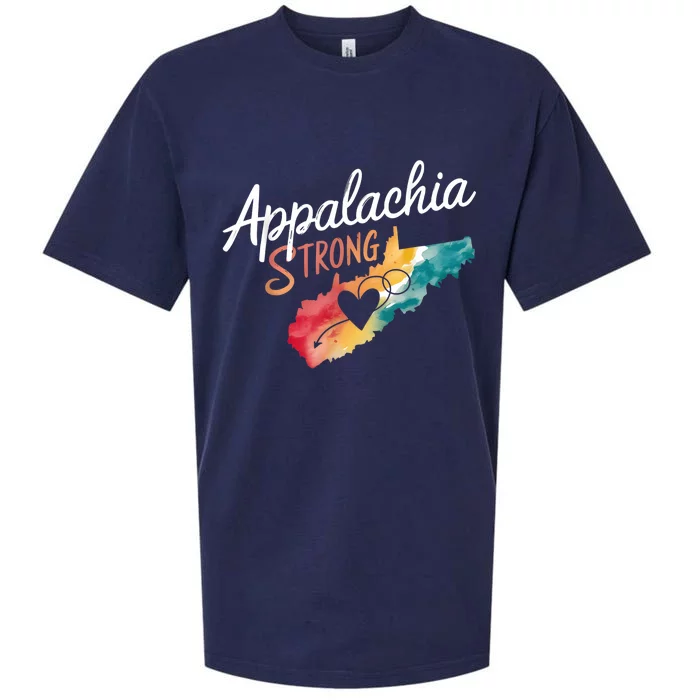 Appalachia Strong Nc Mountains Sueded Cloud Jersey T-Shirt