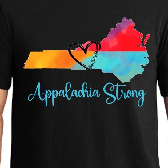 Appalachia Strong Nc Mountains Pajama Set