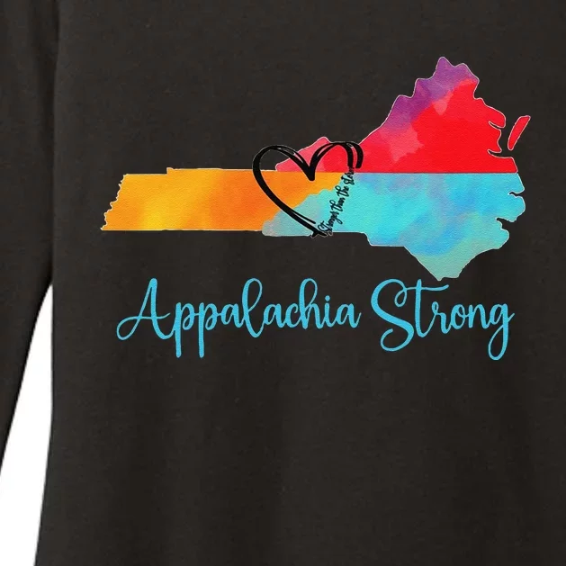 Appalachia Strong Nc Mountains Womens CVC Long Sleeve Shirt