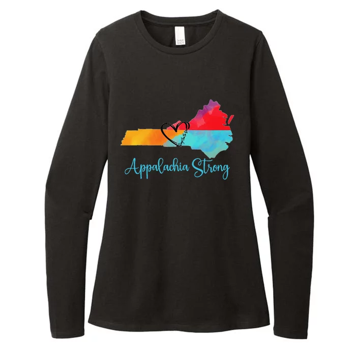 Appalachia Strong Nc Mountains Womens CVC Long Sleeve Shirt