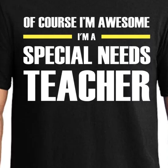 Awesome Special Needs Teacher Funny Gift Pajama Set