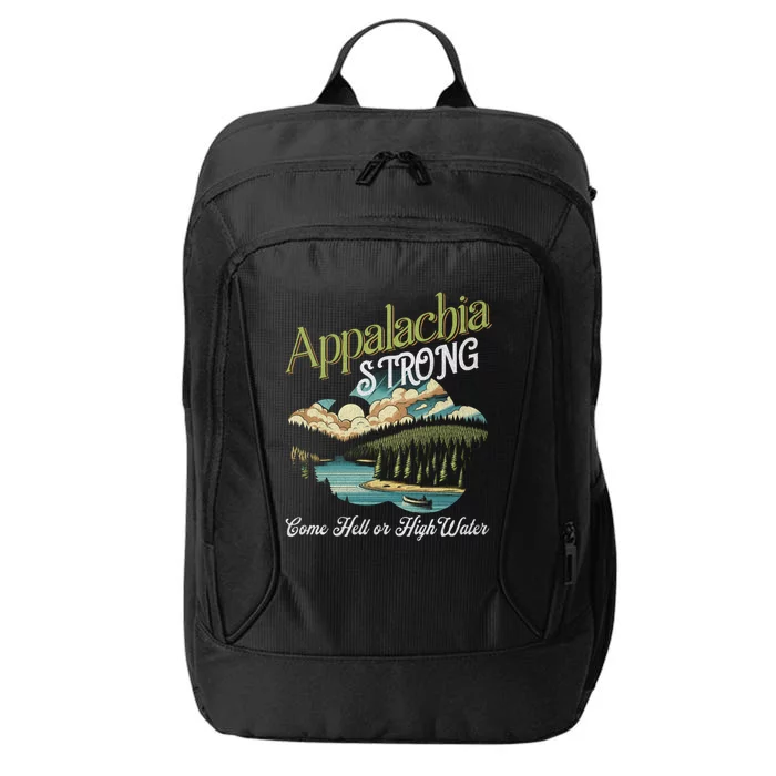 Appalachia Strong Nc Mountains City Backpack