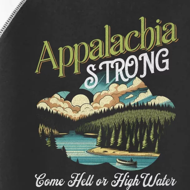 Appalachia Strong Nc Mountains Toddler Fine Jersey T-Shirt