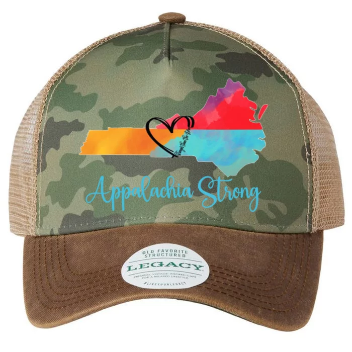 Appalachia Strong Nc Mountains Legacy Tie Dye Trucker Hat