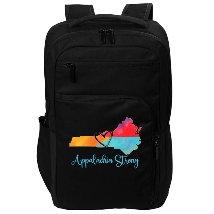 Appalachia Strong Nc Mountains Impact Tech Backpack